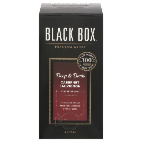 Black Box Cabernet Sauvignon, Deep & Dark, California