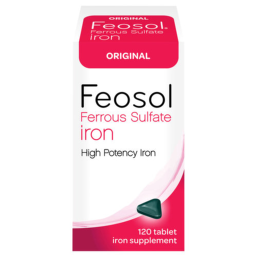 Feosol Iron, Ferrous Sulfate, Original, Tablet