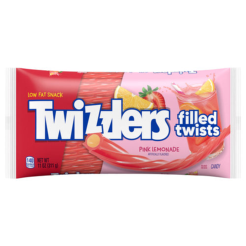 Twizzlers Candy, Pink Lemonade, Fillet Twists