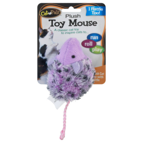 Cat Pals Plush, Toy Mouse