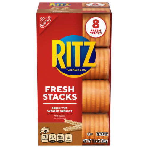 RITZ Fresh Stacks Whole Wheat Crackers