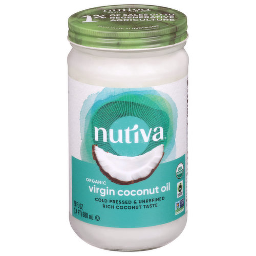 Nutiva Virgin Coconut Oil, Organic