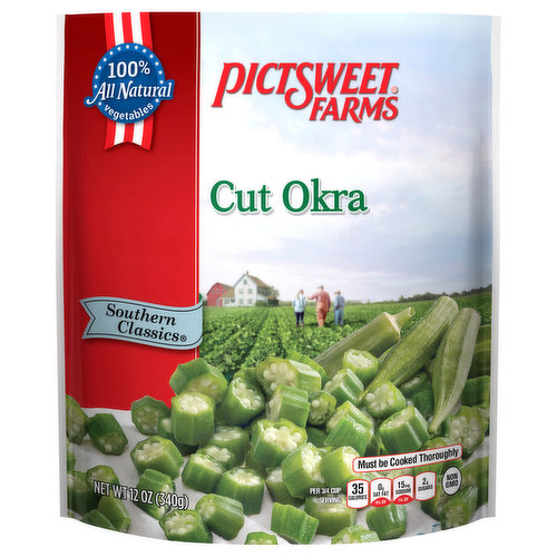 Pictsweet Farms Southern Classics Okra, Cut