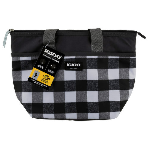 Igloo Cooler Bag, Mini Essential Tote, Gingham