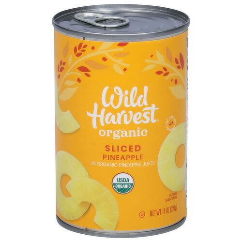 Wild Harvest Organic Sliced Pineapple