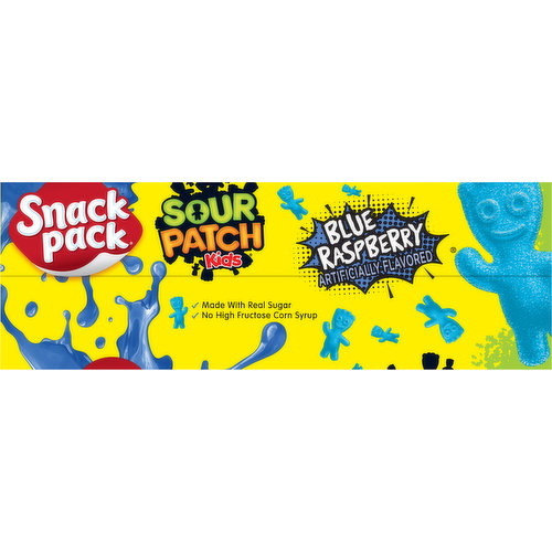 Blue Raspberry SOUR PATCH KIDS Gelatin Cups