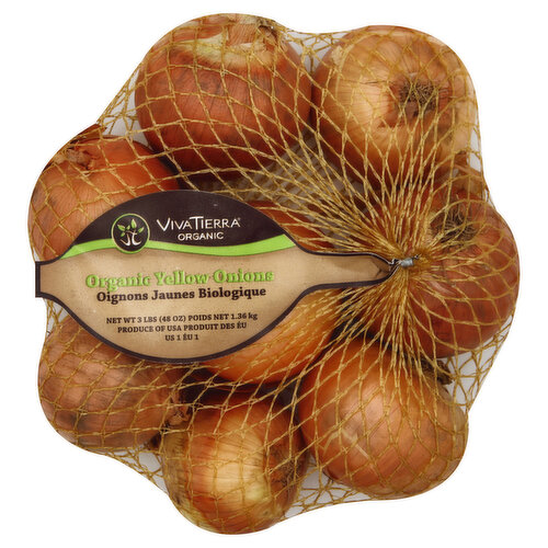 Viva Tierra Yellow Onion, Organic