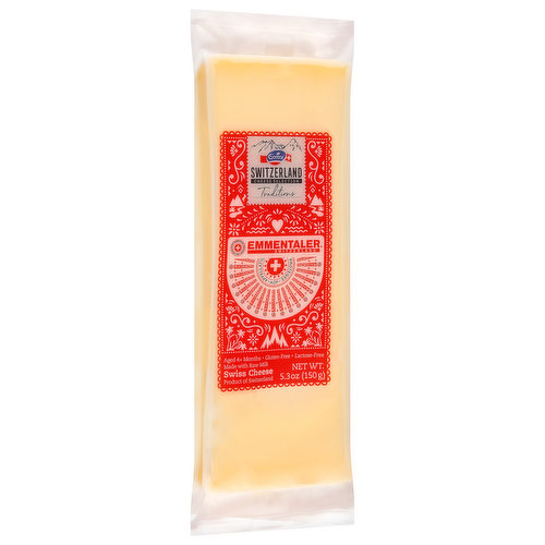 Emmi Traditions Cheese, Swiss, Emmentaler