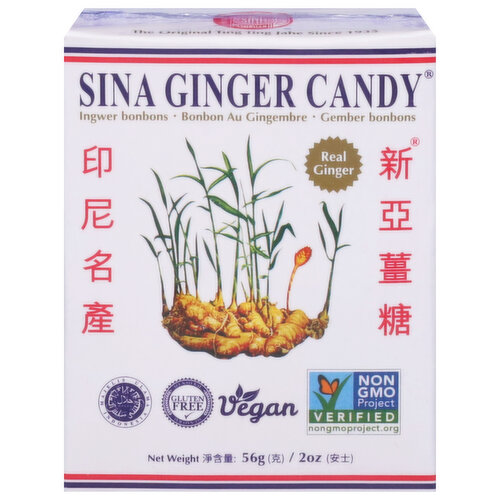 Sina Ginger Candy Candy, Real Ginger