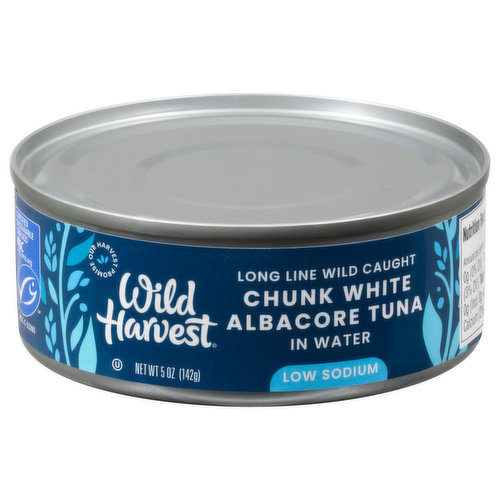 Wild Harvest Albacore Tuna, Chunk White