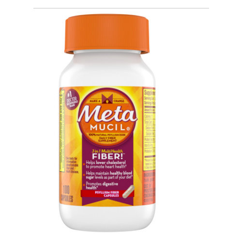 Metamucil 3 in 1 Multi-Health Fiber Capsules