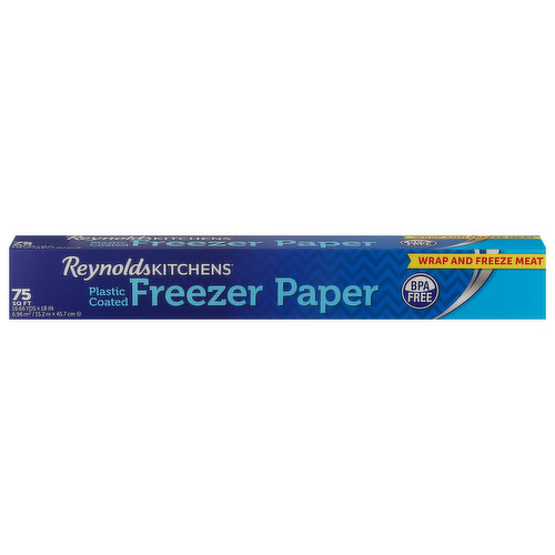 Wrap and freeze meat. FSC: Mix - Paper for responsible sources. www.fsc.org.