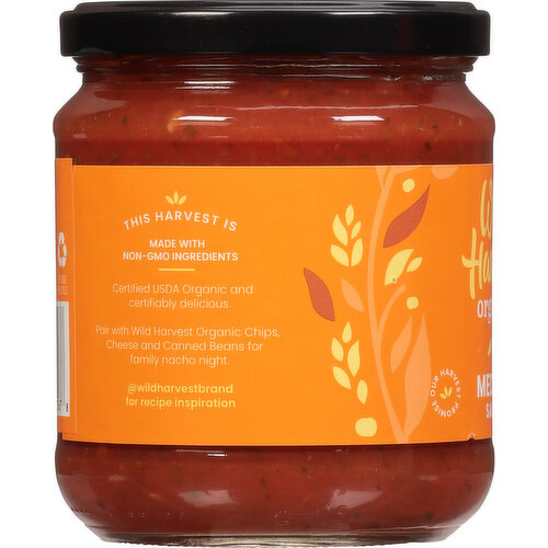 Wild Harvest Salsa, Organic, Medium