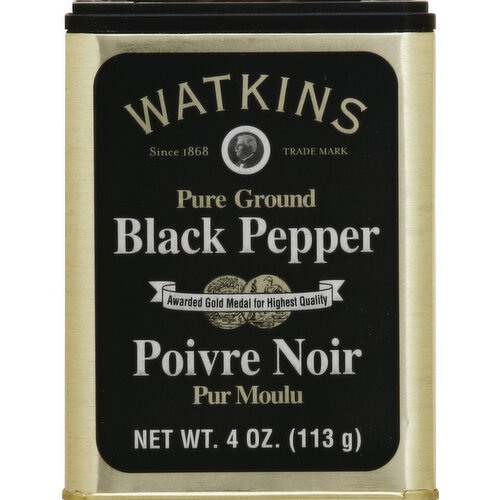 Since 1868. Awarded Gold Medal for Highest Quality. Awarded Grand Prize with Gold Medal for Highest Quality at the International Exposition, Paris 1928. Superior quality since 1868. JRWatkins.com. Packed in USA.