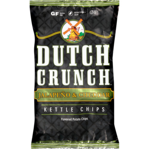 Old Dutch Foods Jalapeño & Cheddar Kettle Potato Chips