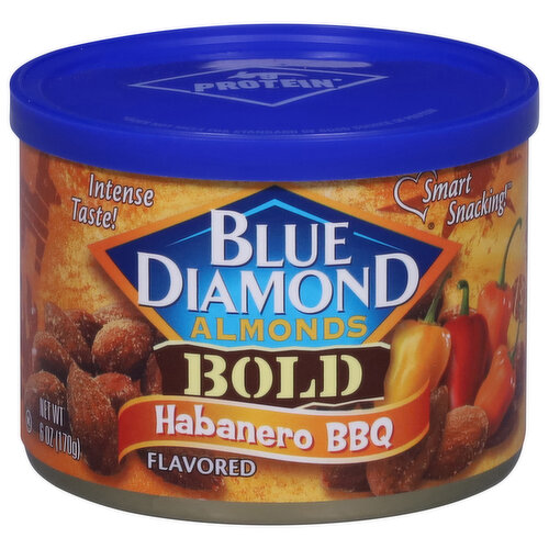 Blue Diamond Almonds, Habanero BBQ, Bold