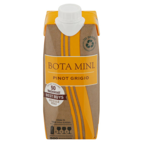 Bota Mini Pinot Grigio, California