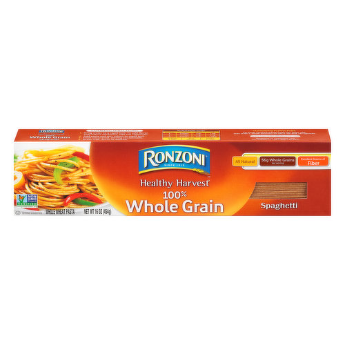 Ronzoni Spaghetti, 100% Whole Grain