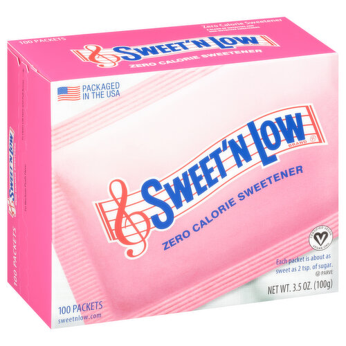Sweet 'N Low Sweetener, Zero Calorie
