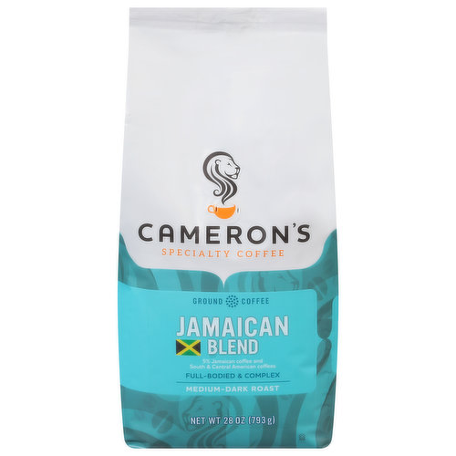 Cameron's Coffee, Ground, Medium-Dark Roast, Jamaican Blend