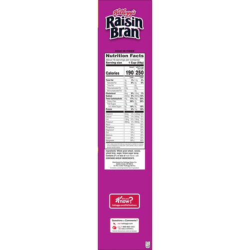 Kellogg's Raisin Bran® Breakfast Cereal
