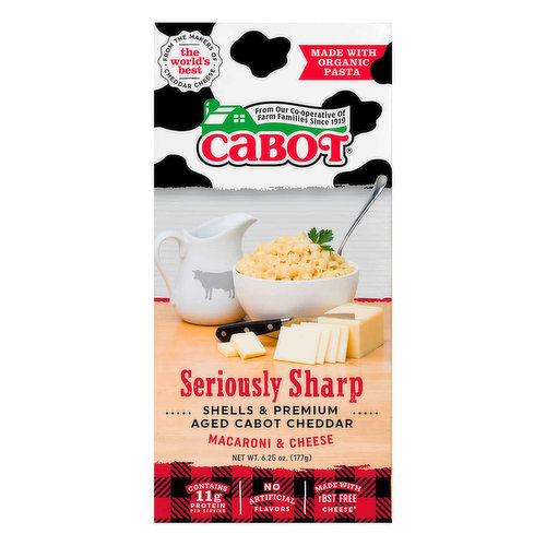 Cabot Seriously Sharp Macaroni & Cheese