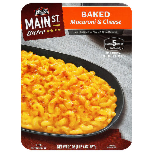 Main St Bistro Macaroni & Cheese, Baked