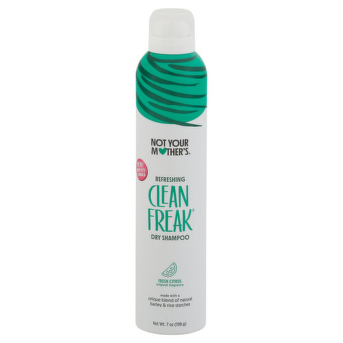 Not Your Mother's Clean Freak Dry Shampoo, Fresh Citrus, Refreshing