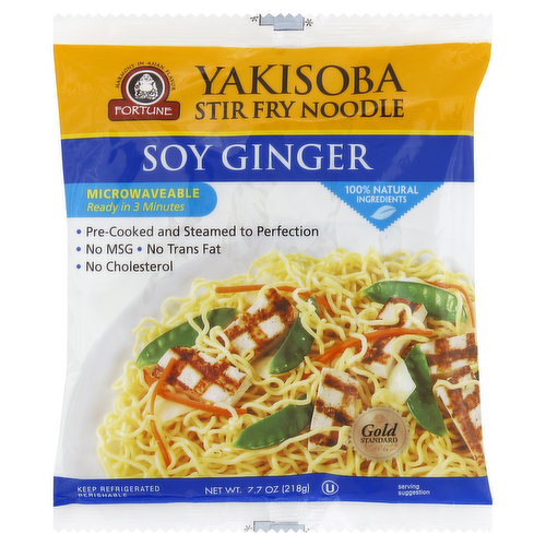 Fortune Stir Fry Noodle, Yakisoba, Soy Ginger
