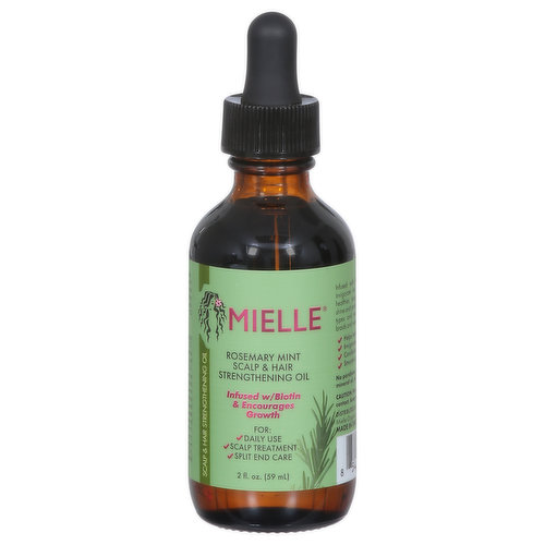 Mielle Oil, Rosemary Mint, Strengthening, Scalp & Hair