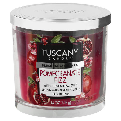 Tuscany Candle Candle, Pomegranate Fizz