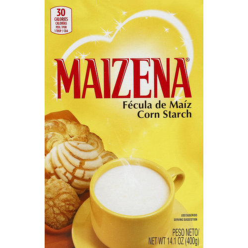 Per 1 Tbsp: 30 calories. Maizena always with you. Questions or comments? Please call toll free 1-866-Knorr-01. Product of Mexico.