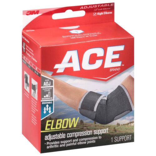 ACE Adjustable Knee Brace, Provides Support & Compression to Arthritic and  Painful Knee Joints Adjustable Knee Support