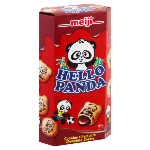 Meiji Hello Panda Cookies