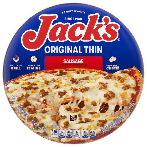 Jack's Pizza, Original Thin, Sausage