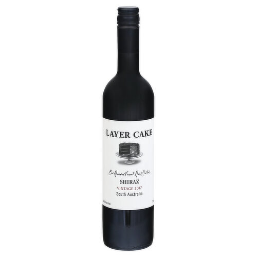 Layer Cake Shiraz, South Australia, Vintage 2017