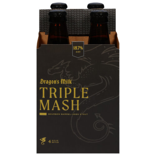 Dragon's Milk Triple Mash Beer, Bourbon Barrel-Aged Stout