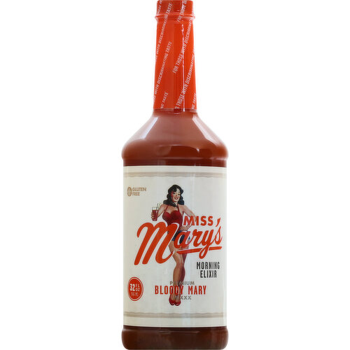 Gluten free. No high fructose corn syrup. No major allergens. No artificial colors. No heavy tomato paste. For those with discriminating taste. missmarysmix.com.