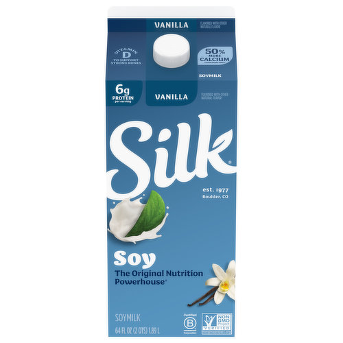 Silk Soymilk, Vanilla