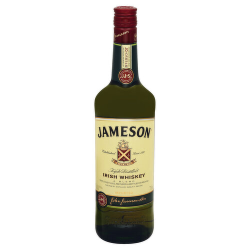 Jameson Whiskey, Irish, Triple Distilled