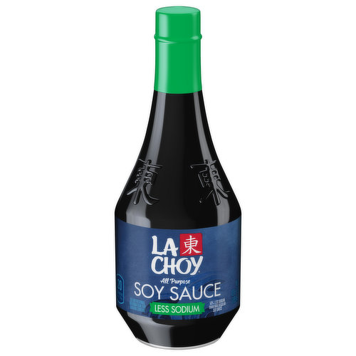 La Choy Soy Sauce, Less Sodium, All Purpose