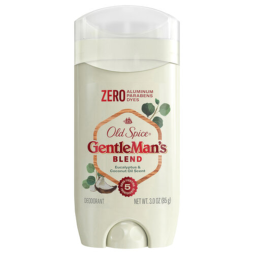 Old Spice GentleMan's Blend Deodorant, Eucalyptus & Coconut Oil Scent