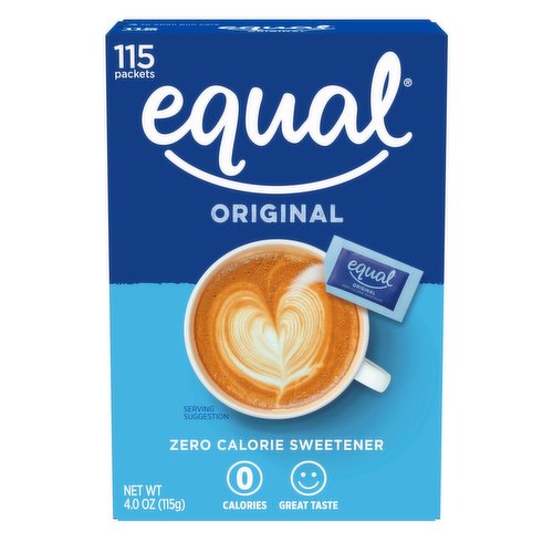 Equal Zero Calorie Sweetener Packets