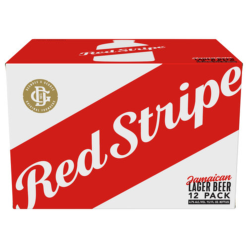 Red Stripe Beer, Lager, Jamaican, 12 Pack