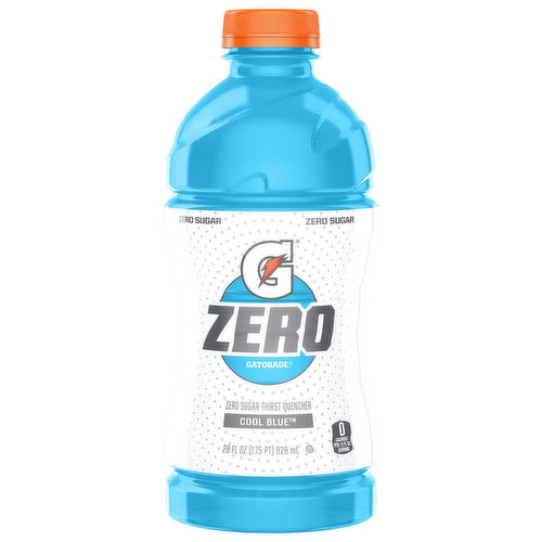 Gatorade Zero Thirst Quencher, Zero Sugar, Cool Blue
