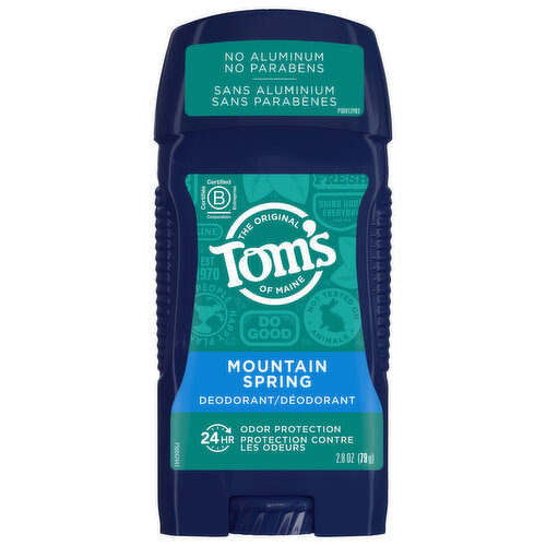 Tom's of Maine Deodorant, Mountain Spring