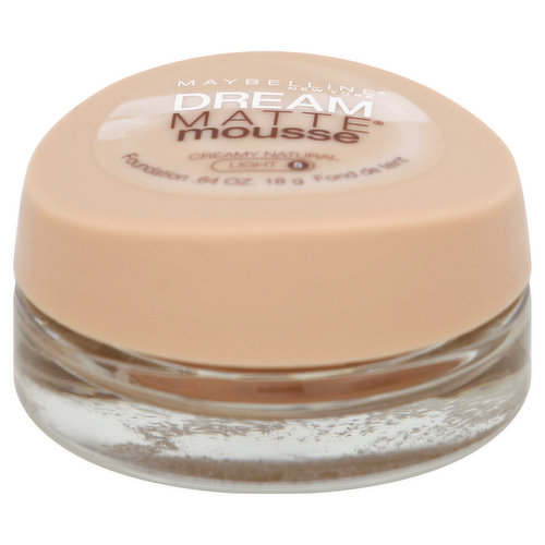 Maybelline Dream Matte Mouse Foundation, Creamy Natural, Light 5