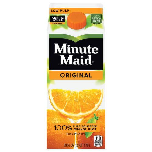 Goodness comes in over 100 different varieties of Minute Maid juices and juice drinks that can be shared with the whole familyjust like it has for generations. From orange juice to apple juice, lemonades and punches, we use the freshest ingredients to ensure you get the highest quality juices. Put good in. Get good out.