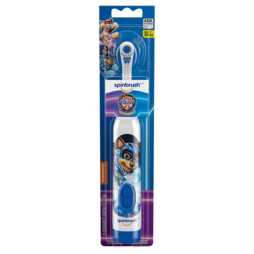 Spinbrush Toothbrush, Powered, Paw Patrol, Soft