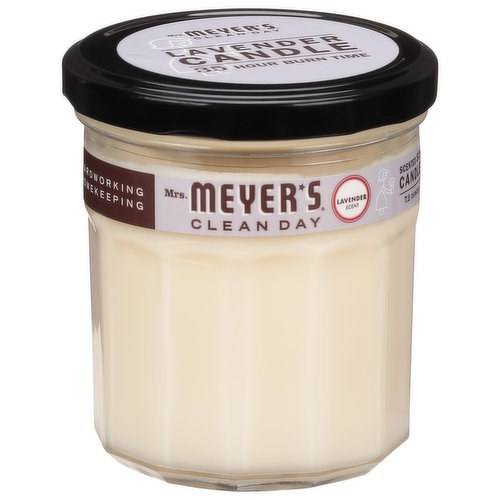 Mrs. Meyer's Clean Day Soy Candle, Lavender Scent